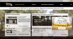 Desktop Screenshot of century21-actif-gaillac.com